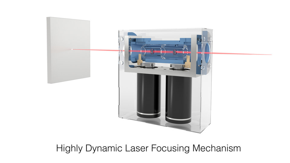 This MPS Microsystems custom miniature assembly, of a lens actuator in guidance system, allows a precise linear positioning and ensured perpendicularity during movement.