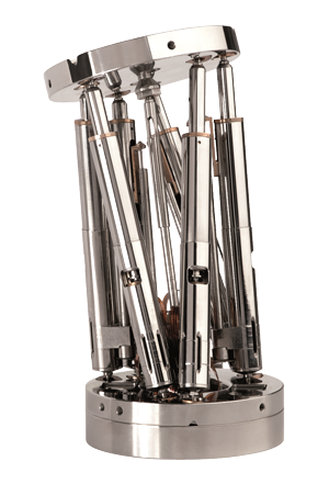 In close collaboration, MPS Microsystems produces a miniature and extremely accurate hexapod robot. This tool assists surgeons and offers them accurate positioning and movement during spine operations 