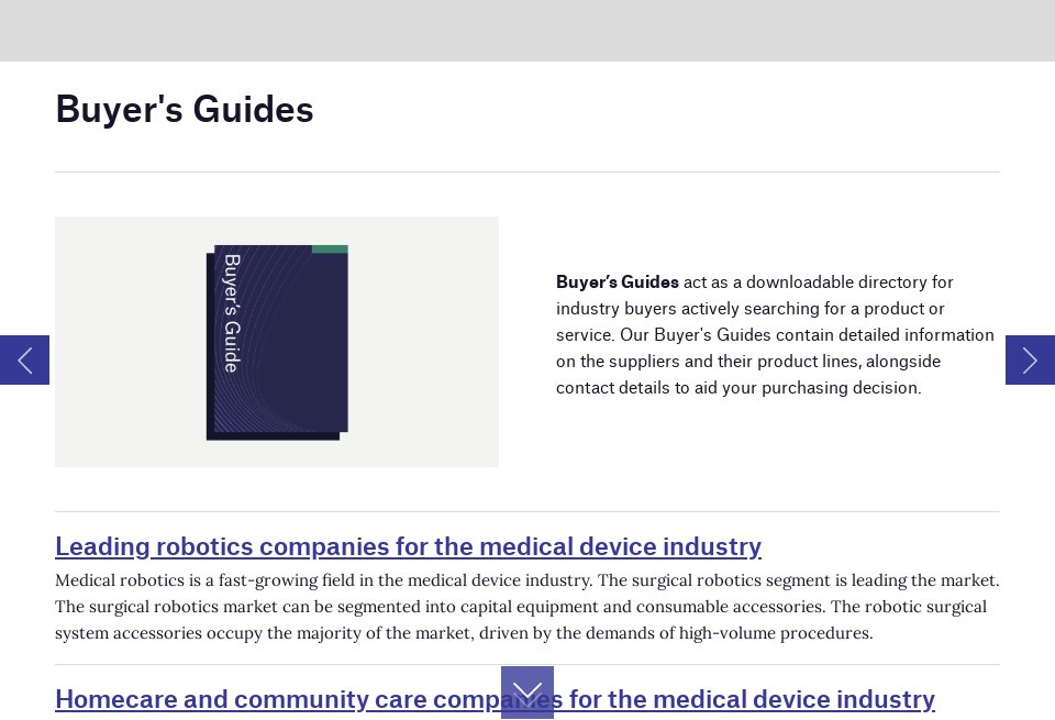 Buyer S Guides Medical Technology Issue 70 January 2024     Screenshot 