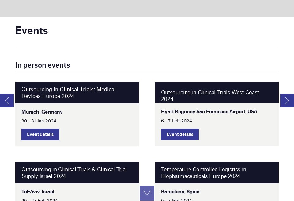 Events Medical Technology Issue 70 January 2024     Screenshot 